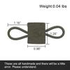 Binding Retainer MOLLE Webbing Elastic Binding Ribbon for MOLLE Backpacks (2PCS) 500D Nylon (Ranger Green) view 4