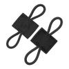 Binding Retainer MOLLE Webbing Elastic Binding Ribbon for MOLLE Backpacks (2PCS) 500D Nylon (Black) view 1