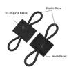Binding Retainer MOLLE Webbing Elastic Binding Ribbon for MOLLE Backpacks (2PCS) 500D Nylon (Black) view 2