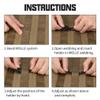 Binding Retainer MOLLE Webbing Elastic Binding Ribbon for MOLLE Backpacks (2PCS) 500D Nylon (Black) view 3
