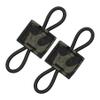 Binding Retainer MOLLE Webbing Elastic Binding Ribbon for MOLLE Backpacks (2PCS) 500D Nylon (Multicam Black) view 1