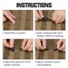 Binding Retainer MOLLE Webbing Elastic Binding Ribbon for MOLLE Backpacks (2PCS) 500D Nylon (Multicam Black) view 3
