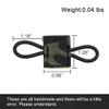 Binding Retainer MOLLE Webbing Elastic Binding Ribbon for MOLLE Backpacks (2PCS) 500D Nylon (Multicam Black) view 4