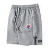 BINPAW Boys Shorts Drawstring Waist Cotton Athletic Casual Sweat Shorts, Grey, 7-8 Years = Tag 140 view 3