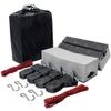 WOOWAVE Deluxe Kayak Carrier Kit Universal Soft Standard Foam Block for Roof Racks Pads Car-Top Replacement with Tie-Downs, 12 inches view 1
