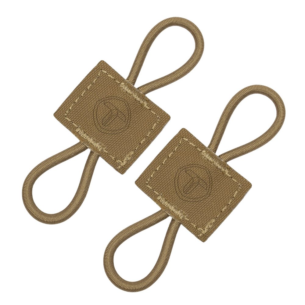 Binding Retainer MOLLE Webbing Elastic Binding Ribbon for MOLLE Backpacks (2PCS) 500D Nylon (Coyote Brown)
