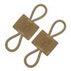 Binding Retainer MOLLE Webbing Elastic Binding Ribbon for MOLLE Backpacks (2PCS) 500D Nylon (Coyote Brown) view 1