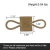 Binding Retainer MOLLE Webbing Elastic Binding Ribbon for MOLLE Backpacks (2PCS) 500D Nylon (Coyote Brown) view 4