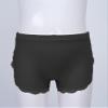 Aislor Girls Dance Shorts Bike Shorts Gym Sports Shorts Underdress Safety Shorts Boyshort Panties Underwear with Lace Black 5-6 Years view 3