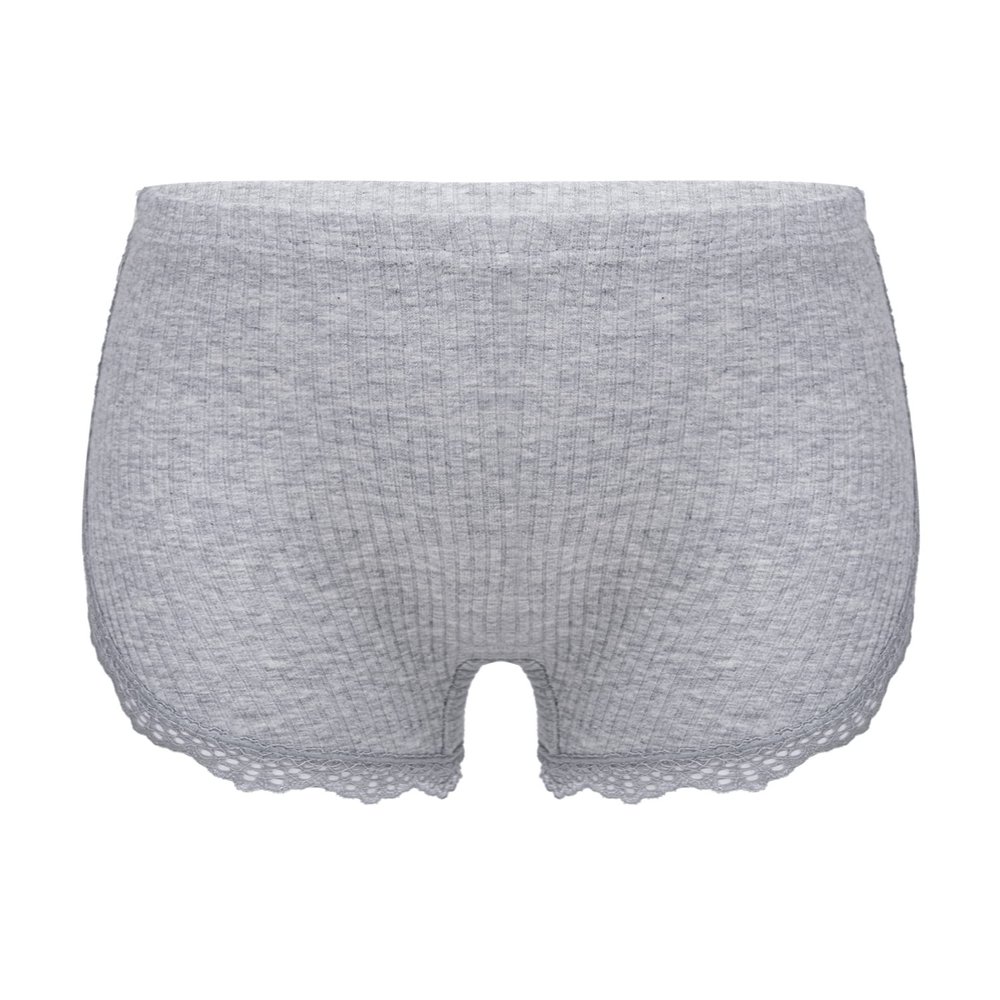 Aislor Girls Dance Shorts Bike Shorts Gym Sports Shorts Underdress Safety Shorts Boyshort Panties Underwear with Lace Grey 5-6 Years