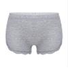 Aislor Girls Dance Shorts Bike Shorts Gym Sports Shorts Underdress Safety Shorts Boyshort Panties Underwear with Lace Grey 5-6 Years view 1
