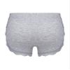 Aislor Girls Dance Shorts Bike Shorts Gym Sports Shorts Underdress Safety Shorts Boyshort Panties Underwear with Lace Grey 5-6 Years view 2