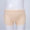 Aislor Girls Dance Shorts Bike Shorts Gym Sports Shorts Underdress Safety Shorts Boyshort Panties Underwear with Lace Nude 9-10 Years view 3