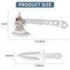 Throwing Stars Axe Throwing Game for Backyard, Throwing Axes and Tomahawks Set with Nylon Sheath, 10in Throwing Hatchet Axe for Adults Competition and Recreation, Axe Gift Set for Men view 2