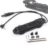 Jmtac Augmented Dual Remote Pressure Switch Assembly for M Series Scout Light and PEQ Box 2.5 Plug Double Tape Switches (Black-2.5 Plug) view 1