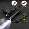 Jmtac Augmented Dual Remote Pressure Switch Assembly for M Series Scout Light and PEQ Box 2.5 Plug Double Tape Switches (Black-2.5 Plug) view 2