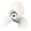 RASON-REX OEM Grade Aluminum Outboard 3 Blades Propeller for Yamaha 4-Strokes Outboard Engines 9.9-15HP (9 1/4X8,9 1/4X9, 9 1/4x10,9 1/4x11,9 1/4x12) with 8 Spline Tooth,RH (9 1/4x8) view 1