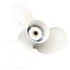 RASON-REX OEM Grade Aluminum Outboard 3 Blades Propeller for Yamaha 4-Strokes Outboard Engines 9.9-15HP (9 1/4X8,9 1/4X9, 9 1/4x10,9 1/4x11,9 1/4x12) with 8 Spline Tooth,RH (9 1/4x8) view 3