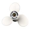 RASON-REX OEM Grade Aluminum Outboard 3 Blades Propeller for Yamaha 4-Strokes Outboard Engines 9.9-15HP (9 1/4X8,9 1/4X9, 9 1/4x10,9 1/4x11,9 1/4x12) with 8 Spline Tooth,RH (9 1/4x8) view 4
