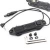 Jmtac Dual Remote Pressure Switch Assembly for M Series Scout Light and PEQ Box 2.5 Plug Double Tape Switches (Black-3.5 Plug) view 1