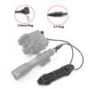Jmtac Dual Remote Pressure Switch Assembly for M Series Scout Light and PEQ Box 2.5 Plug Double Tape Switches (Black-3.5 Plug) view 2