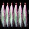 Streamer Fly Fishing Flies - 6pcs Clouser Minnow Fishing Flies Fly Fishing Lures for Flounder Salmon Trout Sea Bass Steelhead Freshwater Saltwater Fishing Teaser Hook Lures view 1