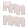 JanJean Kids Girls 6Pcs Solid Color Lace Trim Boyshort Underwear Safety Dress Stretchy Shorts Yoga Gymnastic Active Shorts Nude 13-14 Years view 1