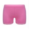 JanJean Kids Girls 6Pcs Solid Color Lace Trim Boyshort Underwear Safety Dress Stretchy Shorts Yoga Gymnastic Active Shorts Black&White&Grey&Pink&Hot Pink&Nude 15-16 Years view 3