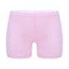 JanJean Kids Girls 6Pcs Solid Color Lace Trim Boyshort Underwear Safety Dress Stretchy Shorts Yoga Gymnastic Active Shorts Black&White&Grey&Pink&Hot Pink&Nude 15-16 Years view 4