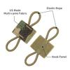 Binding Retainer MOLLE Webbing Elastic Binding Ribbon for MOLLE Backpacks (2PCS) 500D Nylon (Multicam) view 2