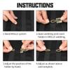 Binding Retainer MOLLE Webbing Elastic Binding Ribbon for MOLLE Backpacks (2PCS) 500D Nylon (Multicam) view 3