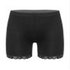 JanJean Kids Girls 6Pcs Solid Color Lace Trim Boyshort Underwear Safety Dress Stretchy Shorts Yoga Gymnastic Active Shorts Black 15-16 Years view 2