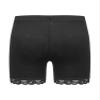 JanJean Kids Girls 6Pcs Solid Color Lace Trim Boyshort Underwear Safety Dress Stretchy Shorts Yoga Gymnastic Active Shorts Black 15-16 Years view 3