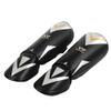 Wesing Boxing Shin and Instep Protector for Men Women Kickboxing MMA Muay Thai Shin and Instep Gear Sparring Training Gear (S, Black) view 1