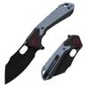 CJRB Folding Pocket Knife Caldera (J1923) AR-RPM9 Powder Steel Blue G10 Handle for Men EDC Camping Hiking Outdoor view 1