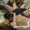 CJRB Folding Pocket Knife Caldera (J1923) AR-RPM9 Powder Steel Blue G10 Handle for Men EDC Camping Hiking Outdoor view 2
