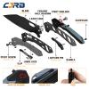 CJRB Folding Pocket Knife Caldera (J1923) AR-RPM9 Powder Steel Blue G10 Handle for Men EDC Camping Hiking Outdoor view 3