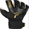 Reusch Attrakt Gold X Glueprint Ortho-Tec Goalkeeper Gloves, Black/Gold, Size 9 view 2