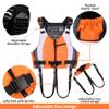 Yueta Adult Swim Vest, Adjustable Size Buoyancy Aid Jacket for Swimming, Snorkeling, Kayaking, Paddle Boating M/L view 4