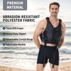 Yueta Swim Vest for Adults, Adjustable Size Buoyancy Aid Jacket for Swimming, Kayaking, Boating (Black, XS/S) view 2