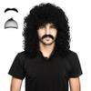 Miss U Hair Mens 80s Mullet Wig Jerry Curl Wig 80s Disco Rock Costume Party Wigs Halloween view 1