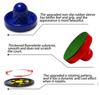 Joovon Air Hockey Pushers and Air Hockey Pucks, Non-Slip Strikers and Dynamic Pucks for Air Hockey Table Game for Adults and Kids,Replacement Accessories for Game Tables (Blue and Black) view 2