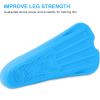 Swim Fins, Happyouth Swim Training Fins Short Fins Silicone Swim Flippers Swimming Fins with Mesh Bag for Lap Swimming Kids Adult Men Women view 3