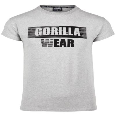 GORILLA WEAR 82 Baseball Jersey - Gray S