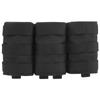Tenoburian Triple Molle Magazine Pouch with Mag Pouch Insert Set, Tactical Open Top Mag Carrier Holder Pocket for 5.56 mm view 1