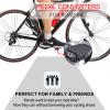 BUCKLOS Bike Platform Pedal Converter for Shimano SPD-SL, Universal Clipless Pedal Adapter for Regular Shoes view 3
