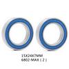 KOVNOVI 8PCS Max Bearings Wheel Set Carbon Fiber Bike Frame Bearings Kit 40 * 52 * 7mm 45 * 58 * 7/15 * 24 * 7/15 * 28 * 7mm Accessories view 4