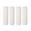 4Pcs Bait Wrap Thread 0.15mm 656ft Per Spool No Knots Required Bait Keeper Stretchy Invisible Line Elastic Twined String Stretchy Fish line Nylon Fishing line Fishing Bait Thread Clear Fishing String view 1