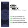 nuveti Yoga Mat Print Extra Thick TPE Non Slip Fitness Exercise Mat with Carrying Bag,72"x24" Extra Thick 6MM Exercise & Workout Mat for Yoga, Pilates Fitness and Floor Exercises view 4
