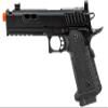 R60 Series Full Metal Slide 320 FPS Hi-Capa Gas Blowback Airsoft Pistol Lancer x Army Armament (Color: Black) view 1